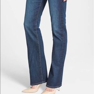 AG tomboy relaxed straight jeans.